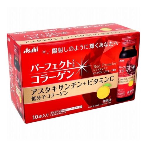 Nước uống collagen drink đỏ Asahi