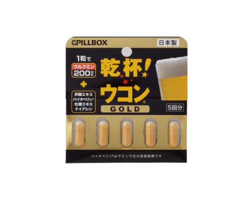 Viên uống giải rượu Pillbox Gold