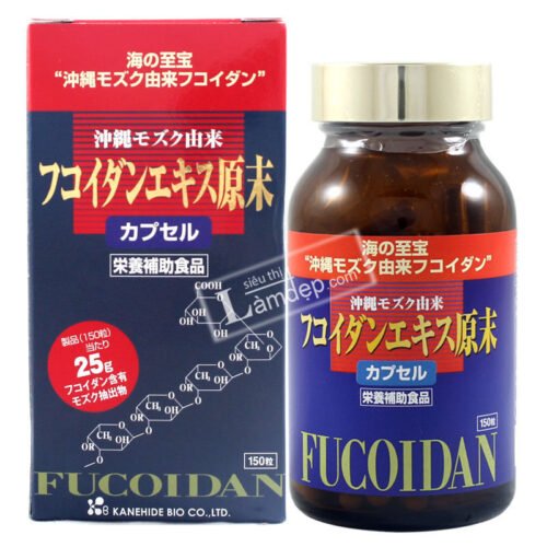 Viên Uống Fucoidan Kanehide Bio 150 Viên